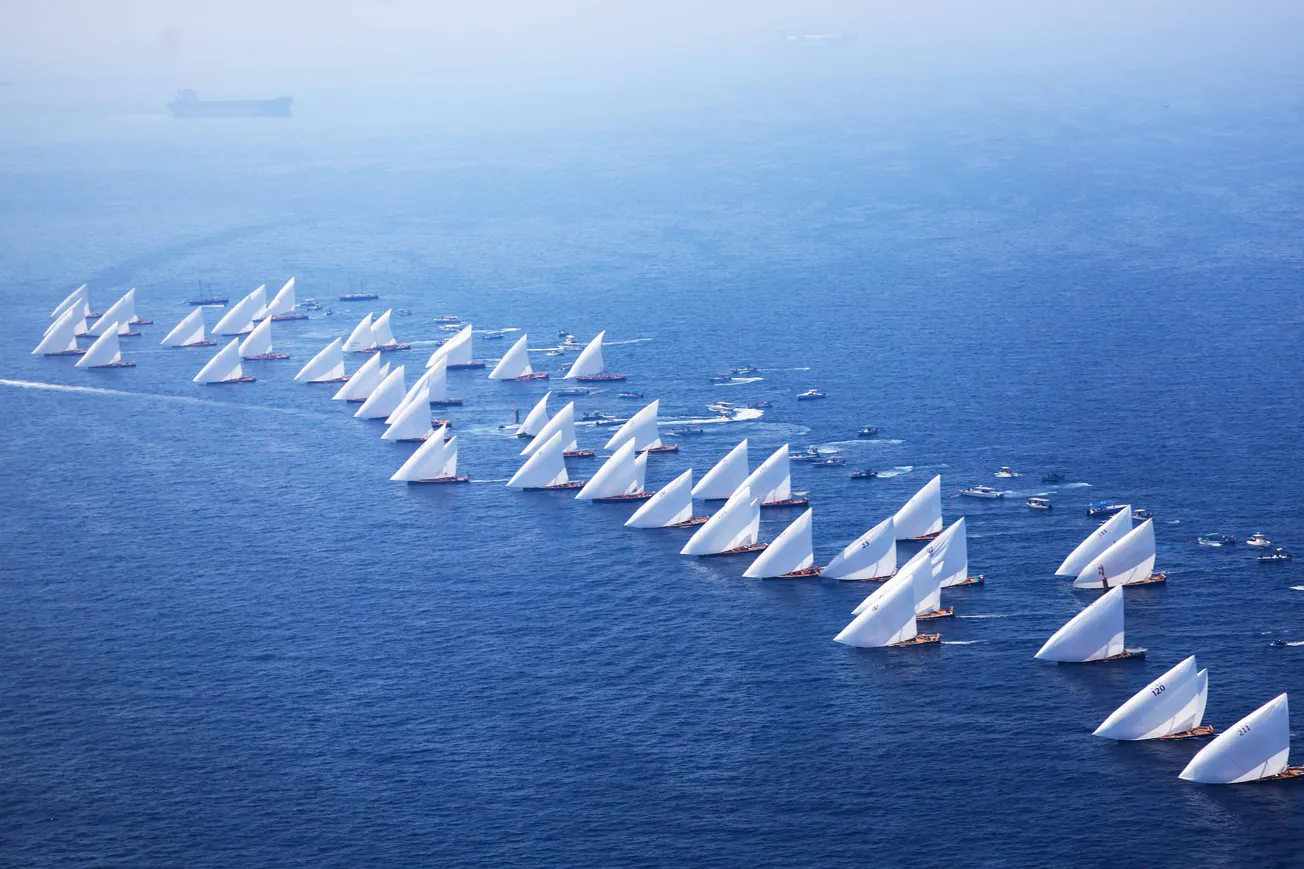 76 Dhows to Compete in the Dubai Traditional Dhow Sailing Race: A Nod to UAE Heritage